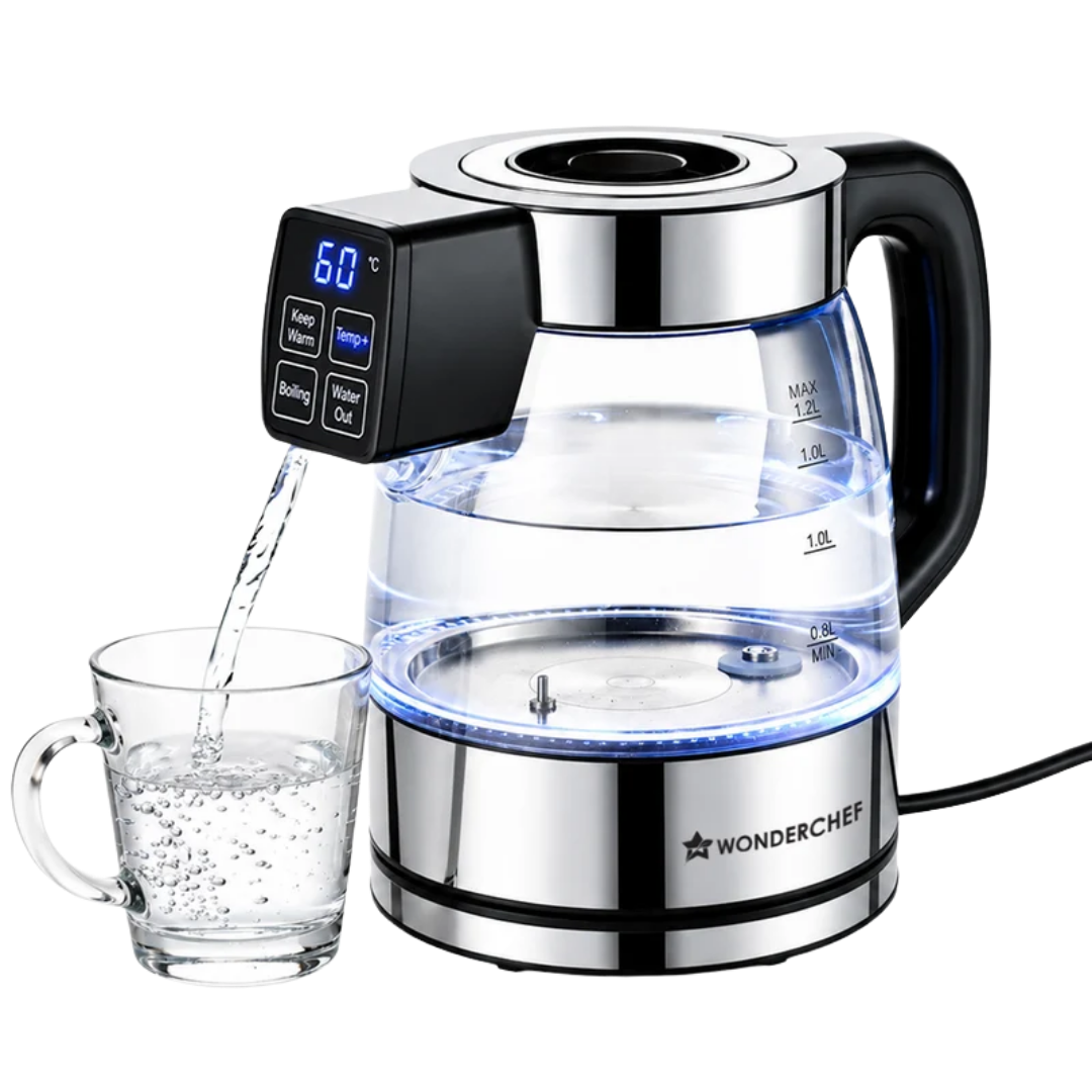 WONDERCHEF KETTLE CRYSTAL 1.7LTS TAP/FLOW